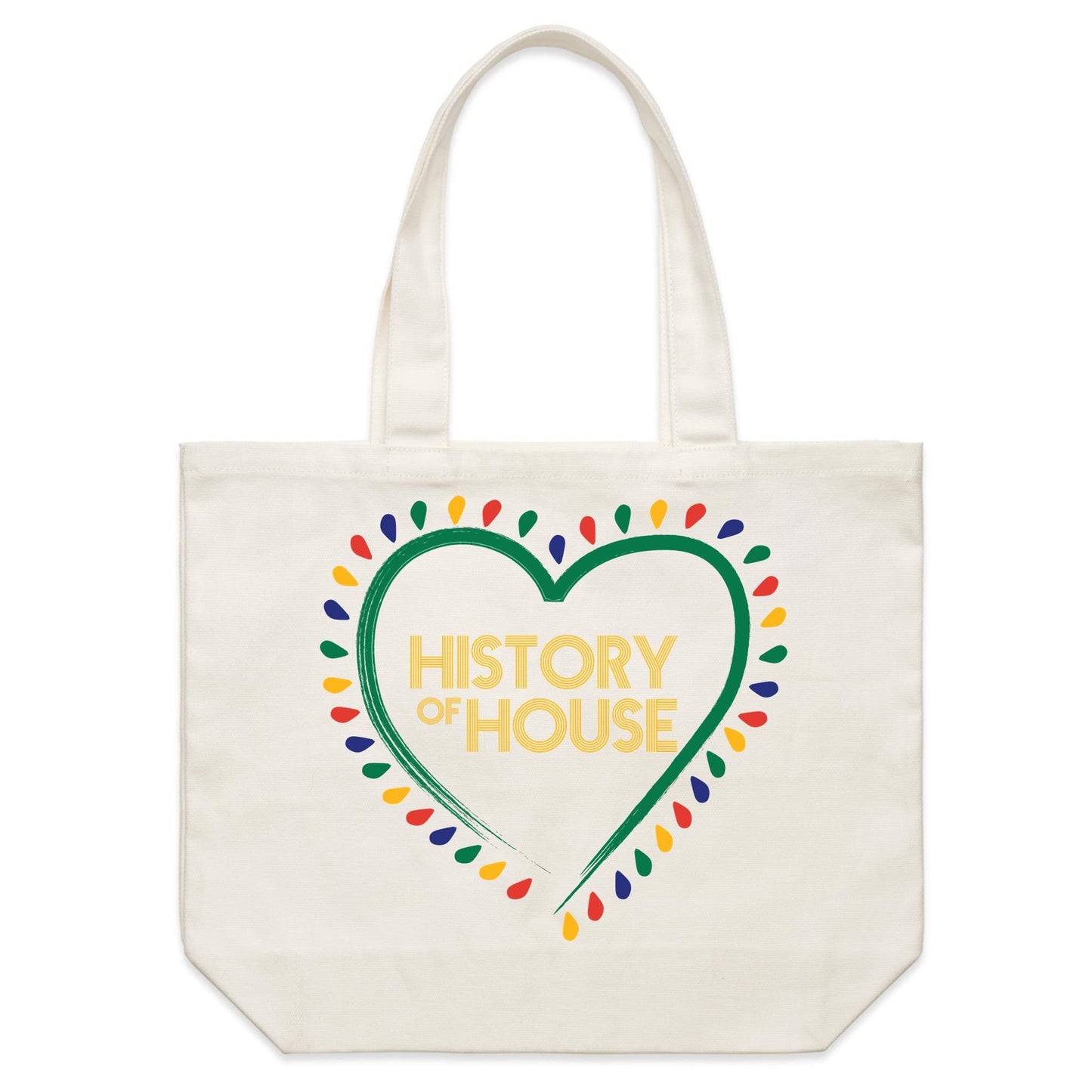 History Of House (AS Colour) Shoulder Canvas Tote Bag