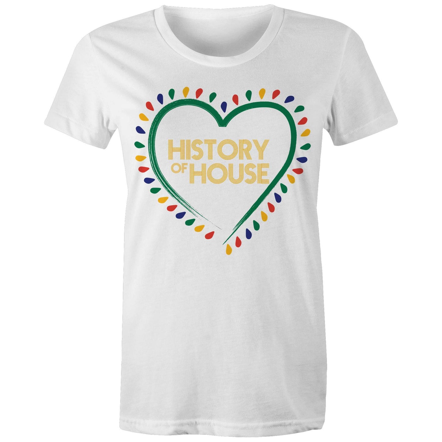History Of House (AS Colour) Women's Maple Tee