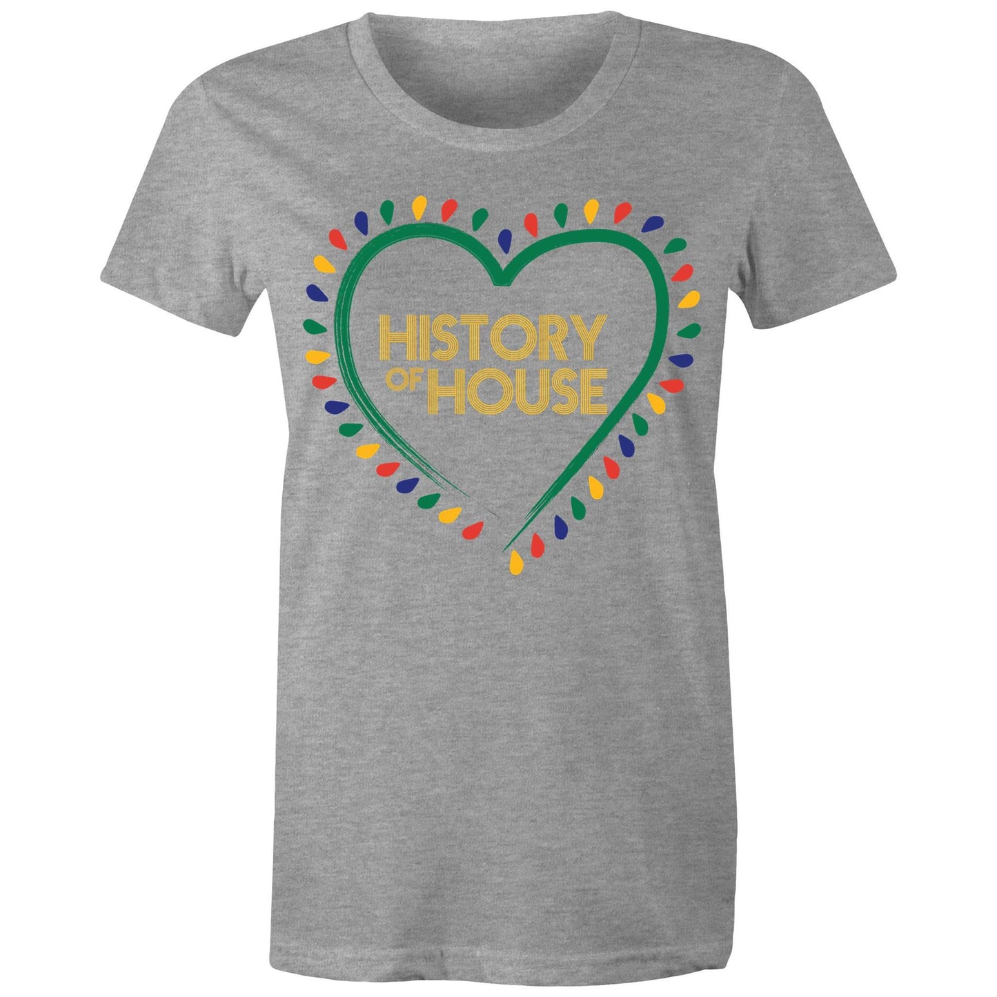History Of House (AS Colour) Women's Maple Tee