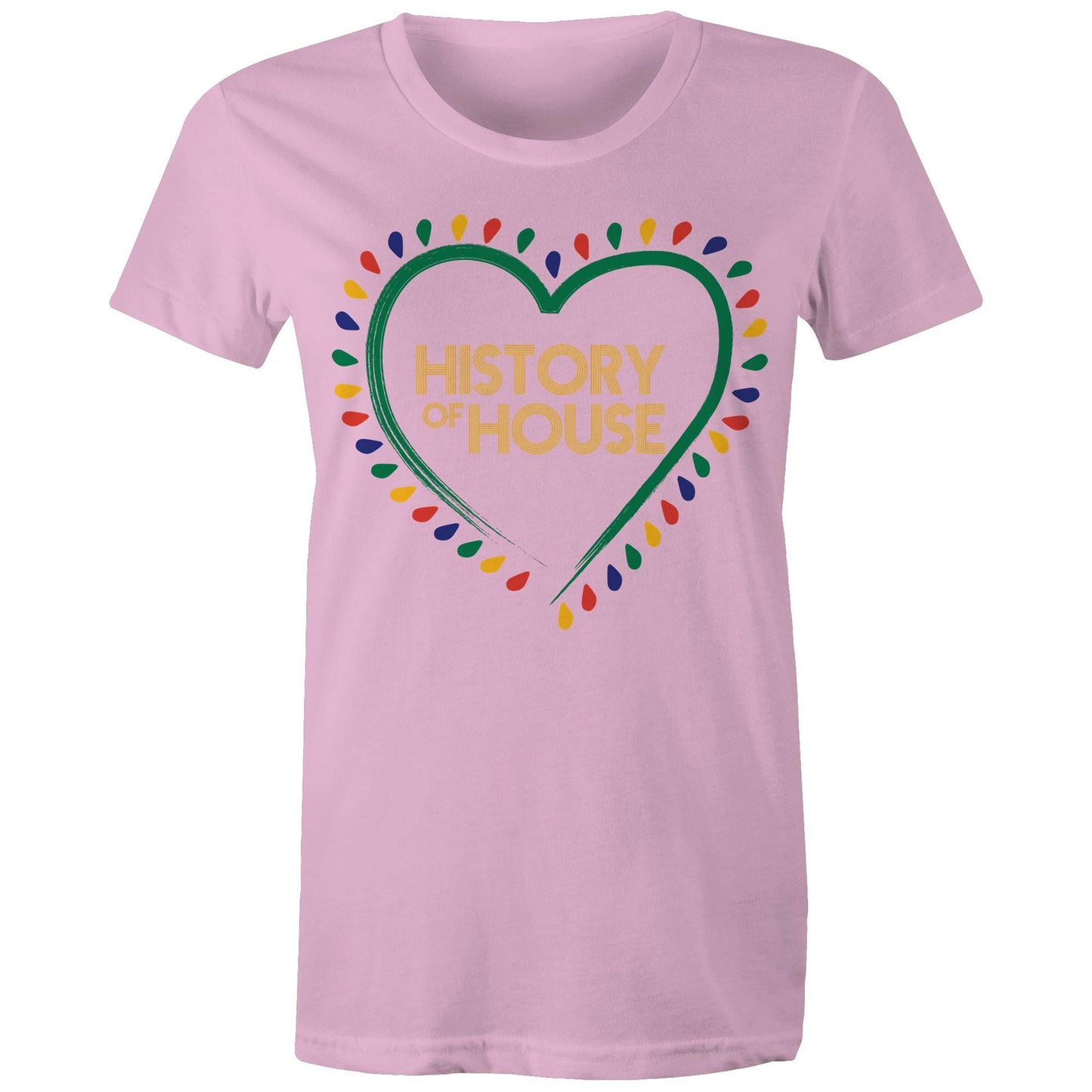 History Of House (AS Colour) Women's Maple Tee