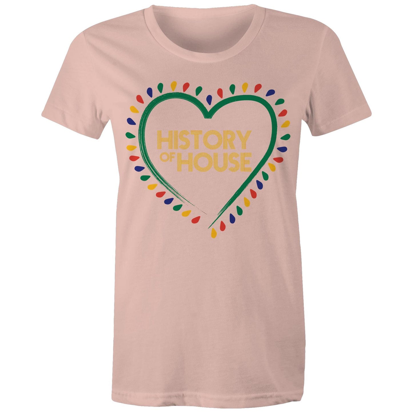 History Of House (AS Colour) Women's Maple Tee