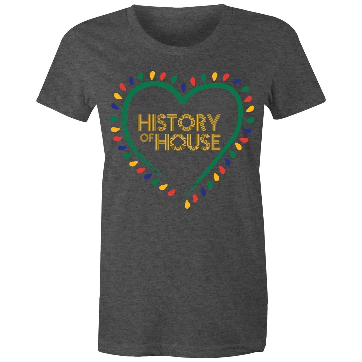 History Of House (AS Colour) Women's Maple Tee