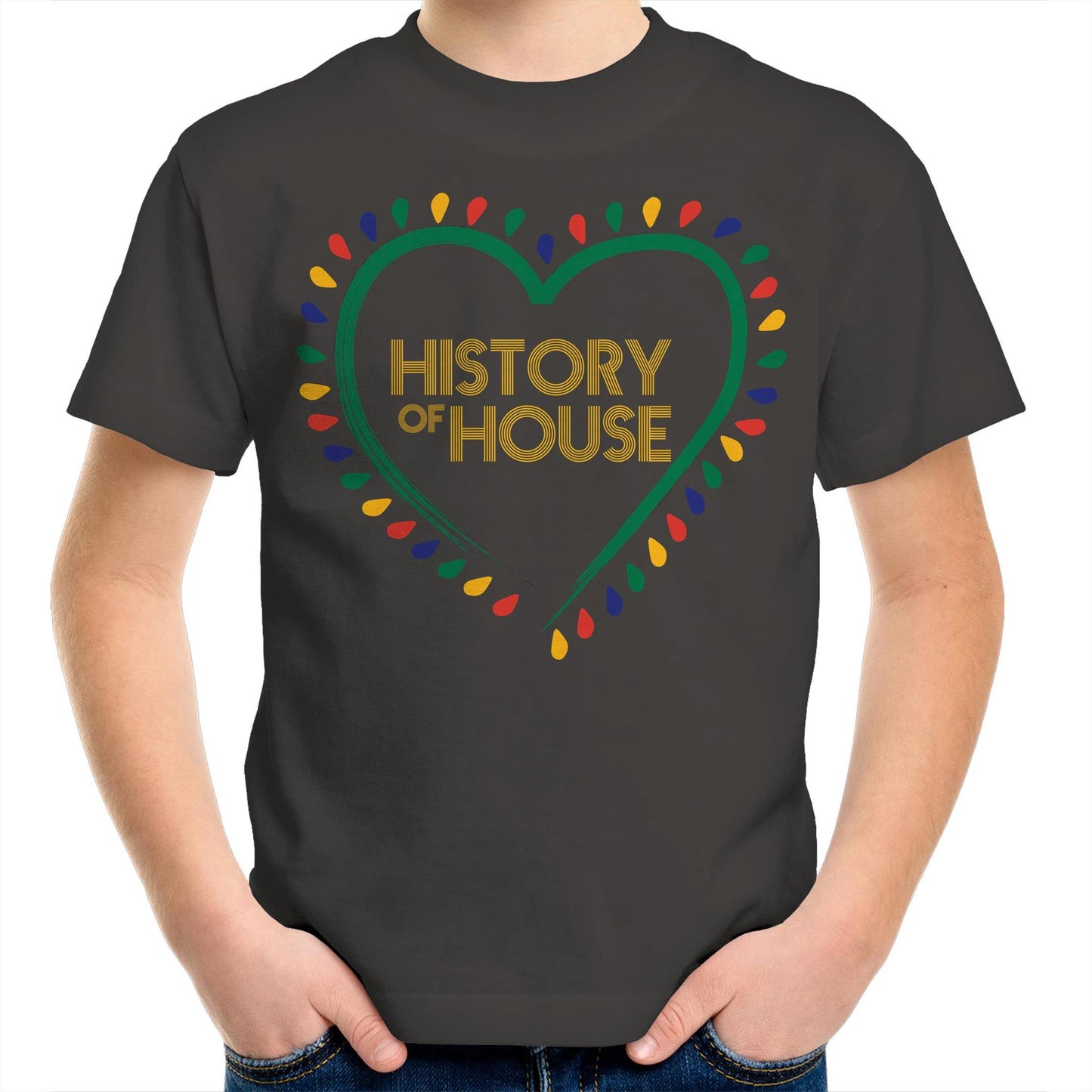History Of House (AS Colour) Kids Youth T-Shirt