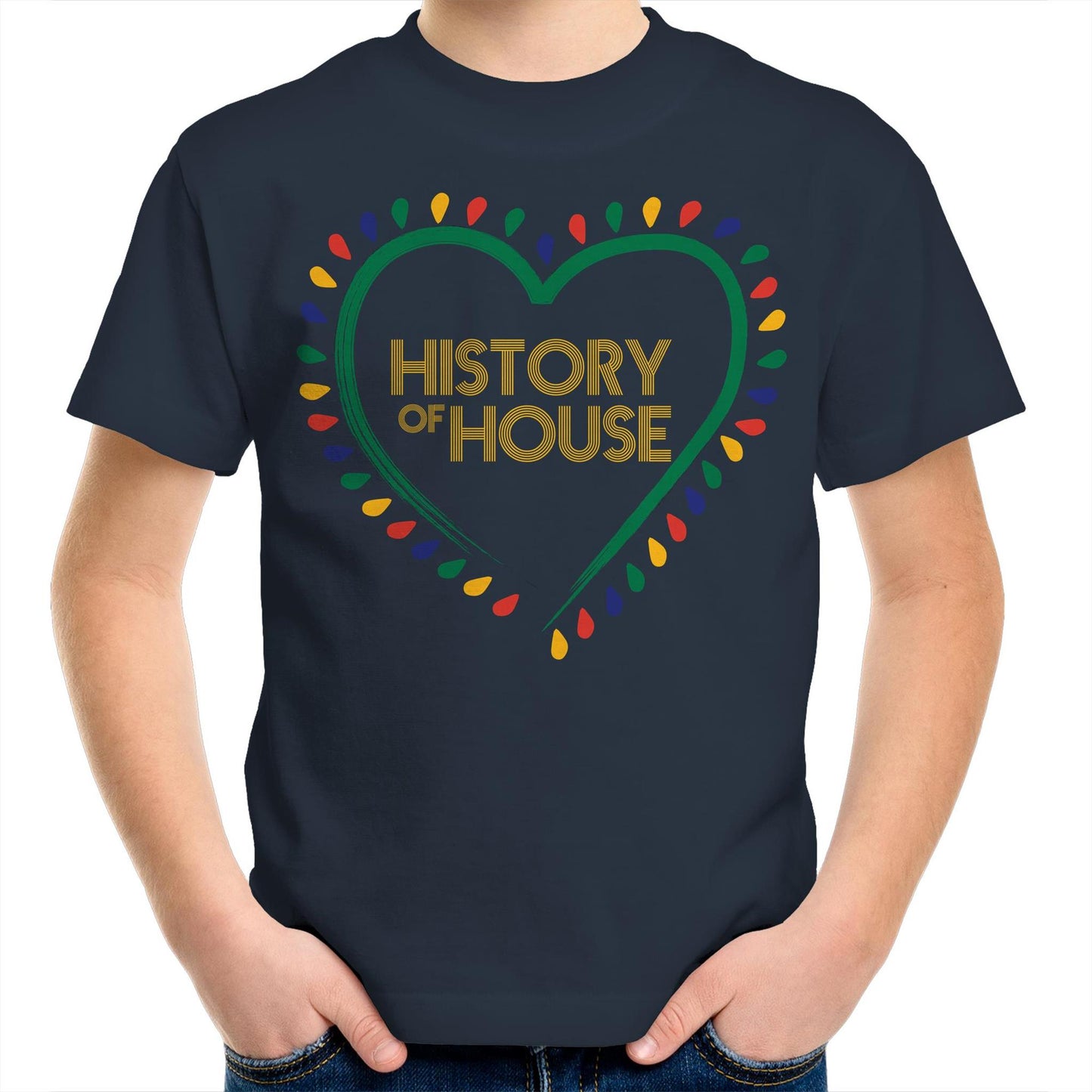 History Of House (AS Colour) Kids Youth T-Shirt
