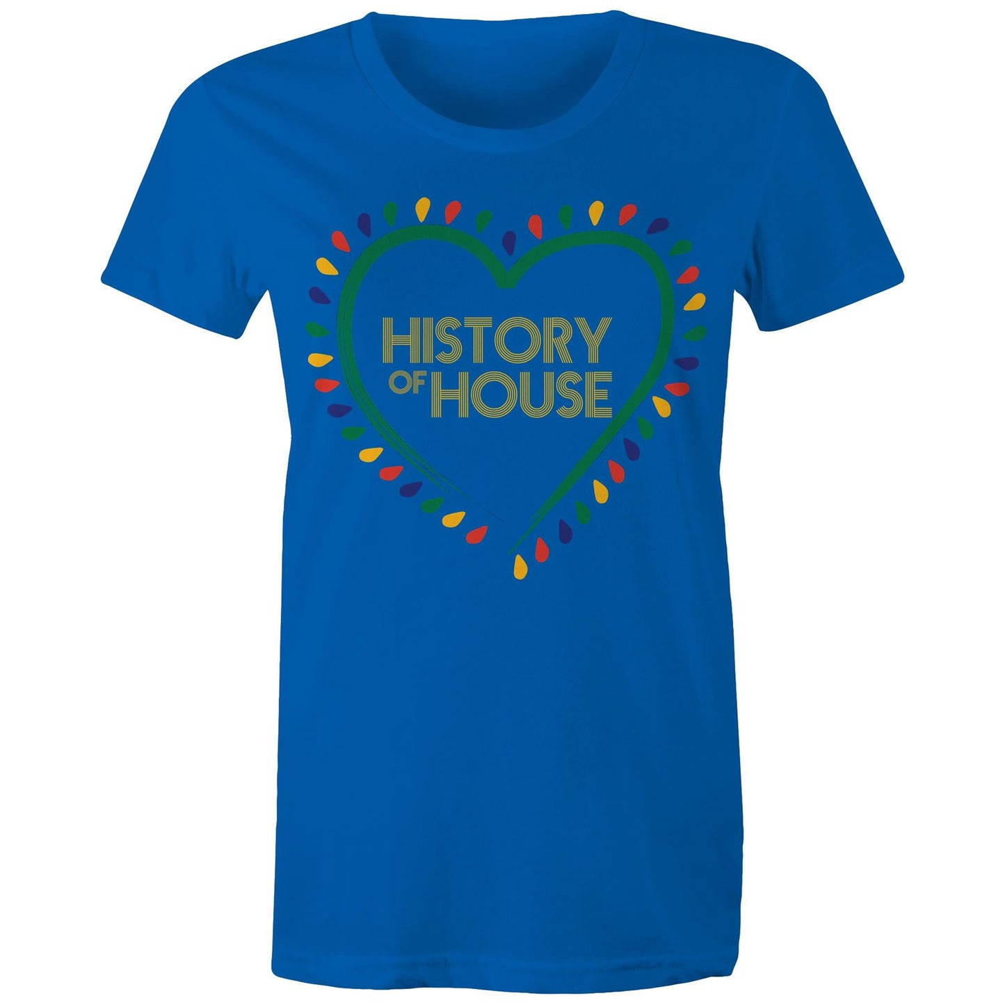 History Of House (AS Colour) Women's Maple Tee