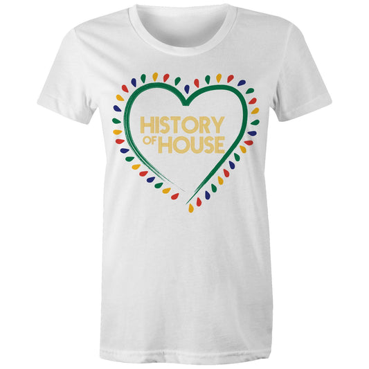 History Of House (AS Colour)  Women's Maple Tee