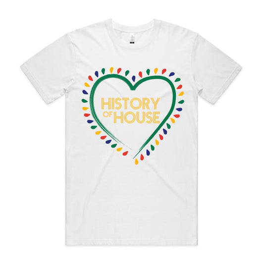 History Of House (front print only) AS Colour Staple Organic Tee