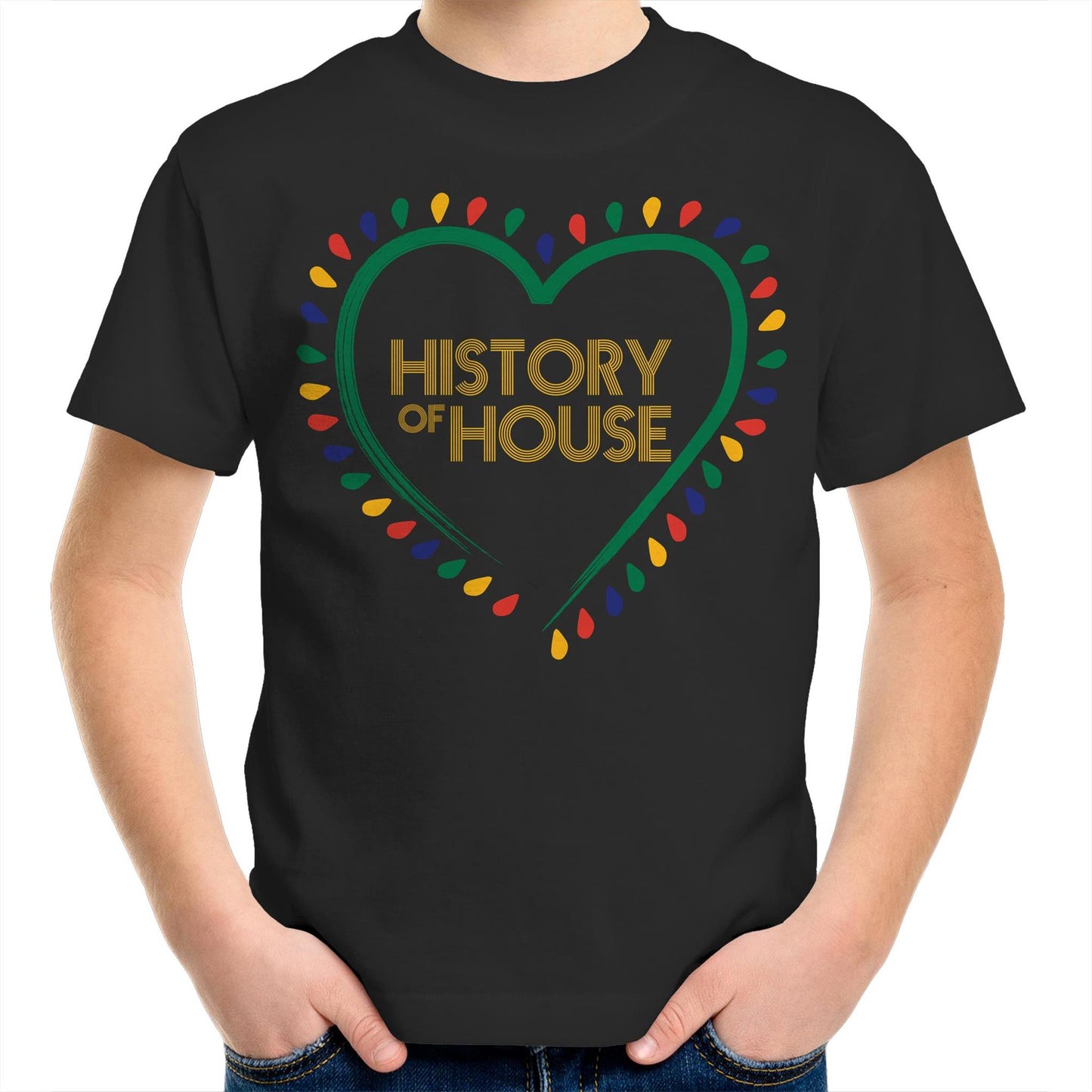 History Of House (AS Colour) Kids Youth T-Shirt