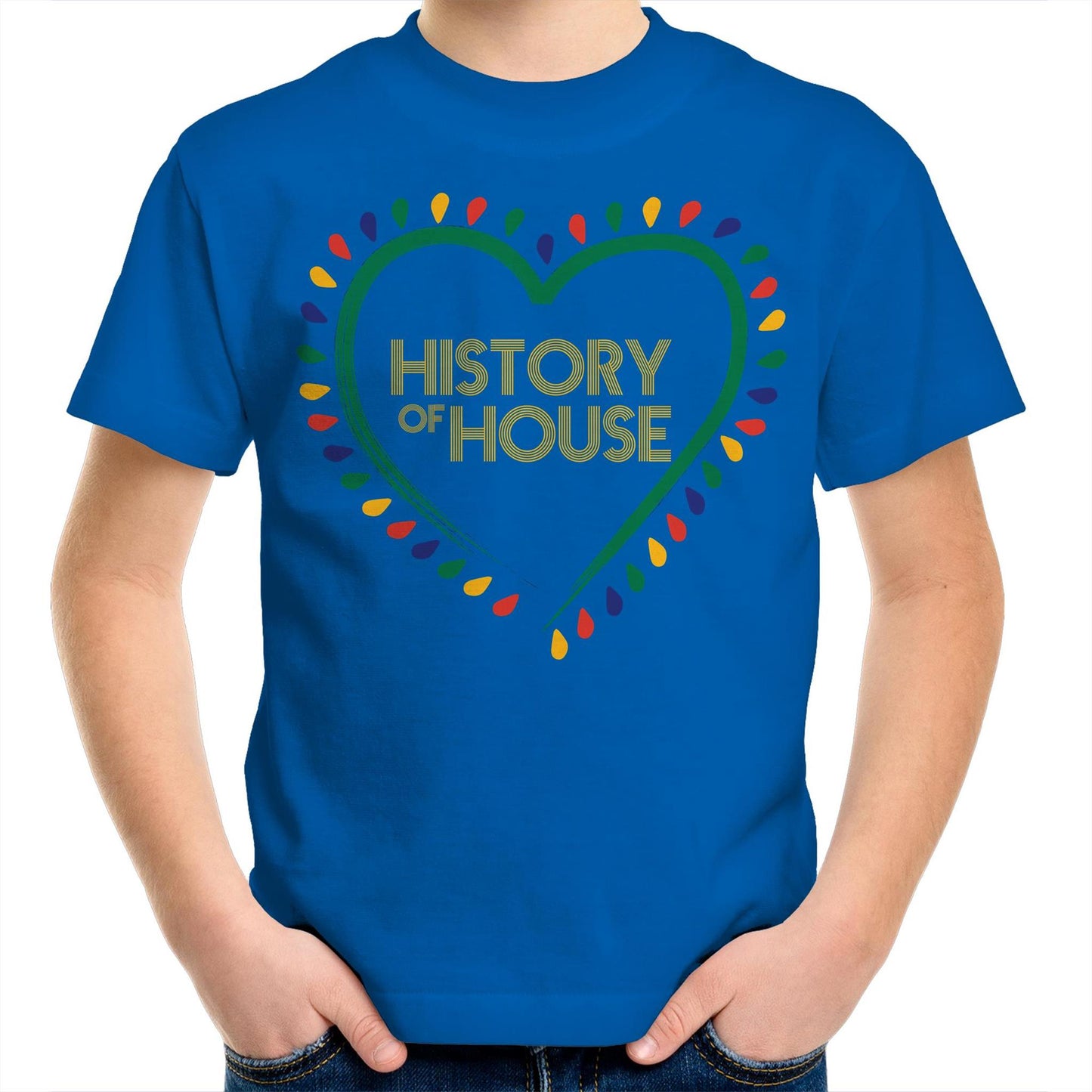 History Of House (AS Colour) Kids Youth T-Shirt
